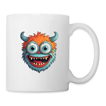 Halloween Monster - Tasse - Weiß - Rechts