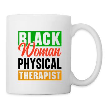 PT Physiotherapie Physiotherapeutin Job - Tasse - Weiß - Rechts