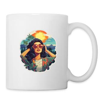 Holidays & Relaxation - Mug - white - Right