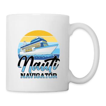Cruise Ship Captain Anchor Cruise Director - Mug - white - Right