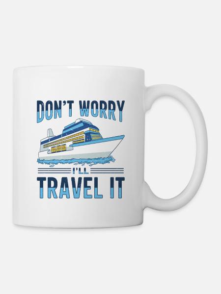 Cruise Ship Captain Anchor Cruise Director - Mug - white