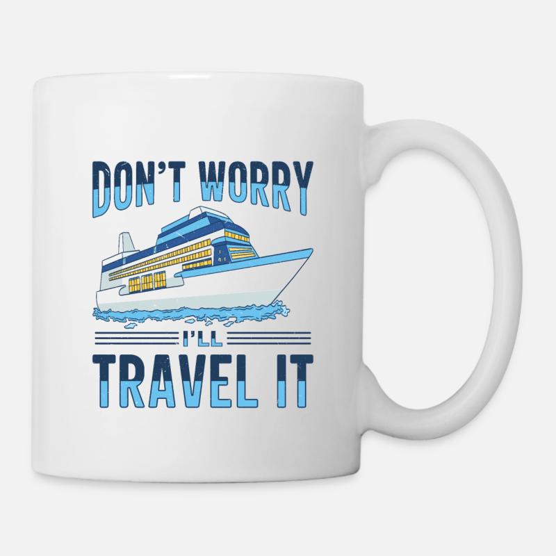 Cruise Ship Captain Anchor Cruise Director - Mug - white