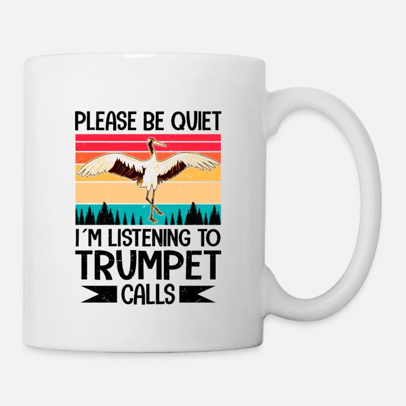 Wading Bird Watching Bird Watcher - Mug blanc - blanc