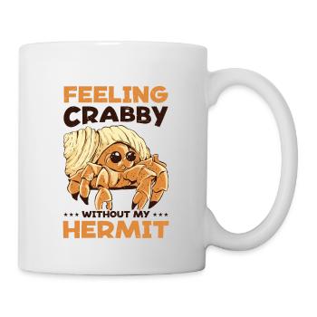 Meerestier Meeresfrüchte Muscheln Einsiedlerkrebs - Tasse - Weiß - Rechts