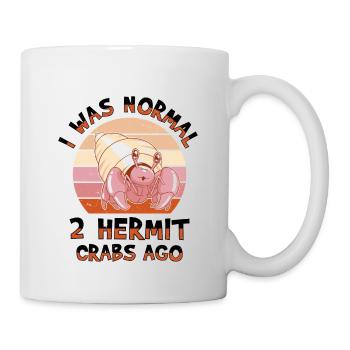 Meerestier Meeresfrüchte Muscheln Einsiedlerkrebs - Tasse - Weiß - Rechts