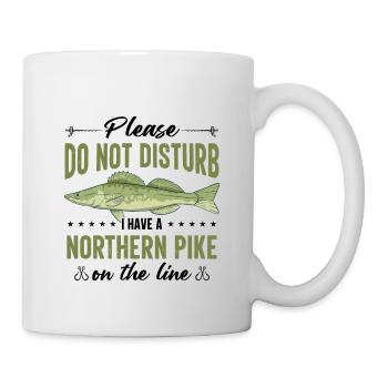Fishermen Fishermen Fishermen Northern pike - Mug - white - Right