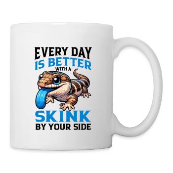 Eidechsensammler Reptilienliebhaber - Tasse - Weiß - Rechts