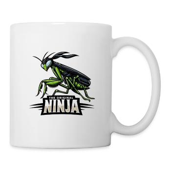Insecte Entomologiste Entomologie Mante religieuse - Mug blanc - blanc - Droite
