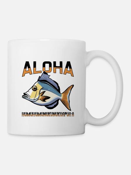 Humuhumunukunukuapua'a Riff-drückerfisch - Tasse - Weiß