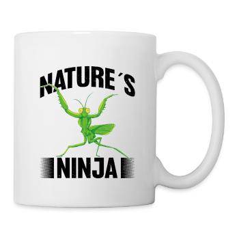 Insecte Entomologiste Entomologie Mante religieuse - Mug blanc - blanc - Droite