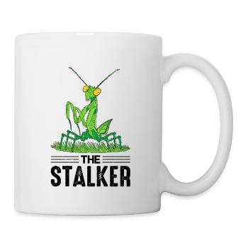 Entomologiste des insectes entomologie mante religieuse - Mug blanc - blanc - Droite