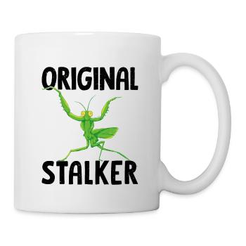 Insecte Entomologiste Entomologie Mante religieuse - Mug blanc - blanc - Droite