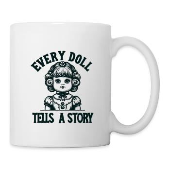 Poupées Vintage Amateurs De Collectionner Antique - Mug blanc - blanc - Droite