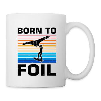 Wingsurfing Foil Wing Wing Boarding Wing Foiling - Mug - white - Right