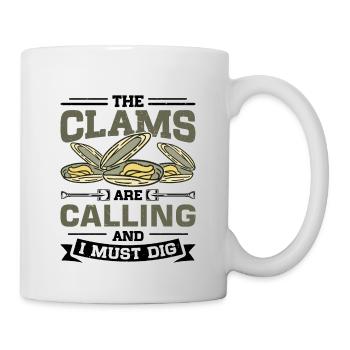 Moules Fruits de mer - Mug blanc - blanc - Droite