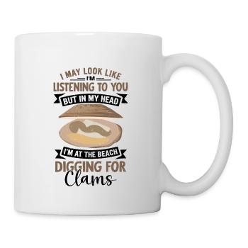 Moules Fruits de mer - Mug blanc - blanc - Droite
