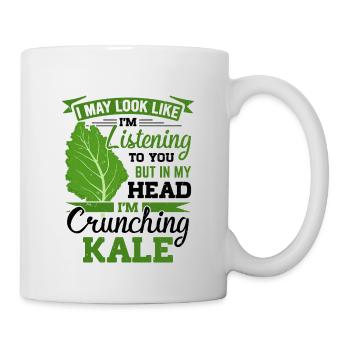 Kale Vegetarian Veganism - Mug - white - Right