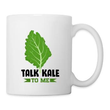 Kale Vegetarian Veganism - Mug - white - Right