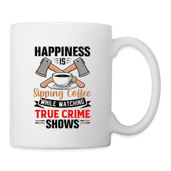 True Crime - Tasse - Weiß - Rechts