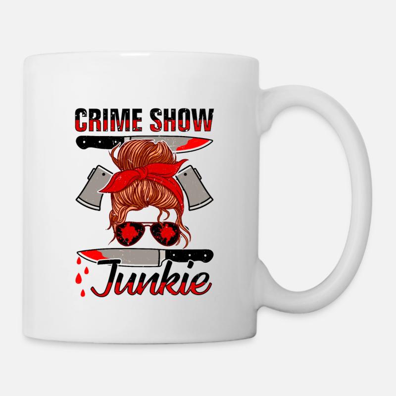 True Crime - Tasse - Weiß