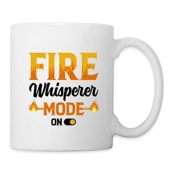 Fire Baton Fire Dance Fire Dancer Fire Dancer - Mug - white - Right
