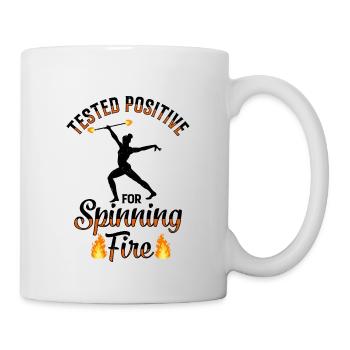 Fire Baton Fire Dance Fire Dancer Fire Dancer - Mug - white - Right