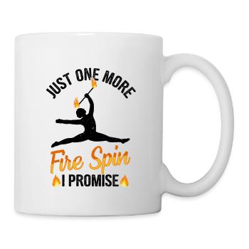 Fire Baton Fire Dance Fire Dancer Fire Dancer - Mug - white - Right