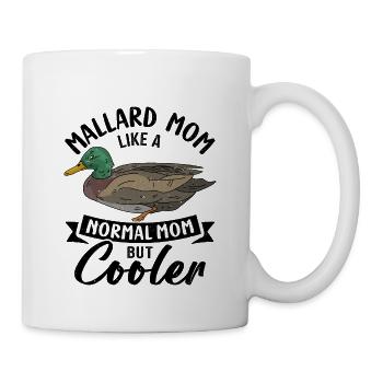 Canard colvert - Mug blanc - blanc - Droite