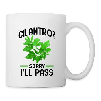 Anti coriander - Mug - white - Right
