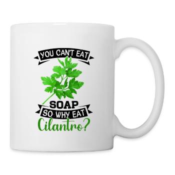 Anti coriander - Mug - white - Right