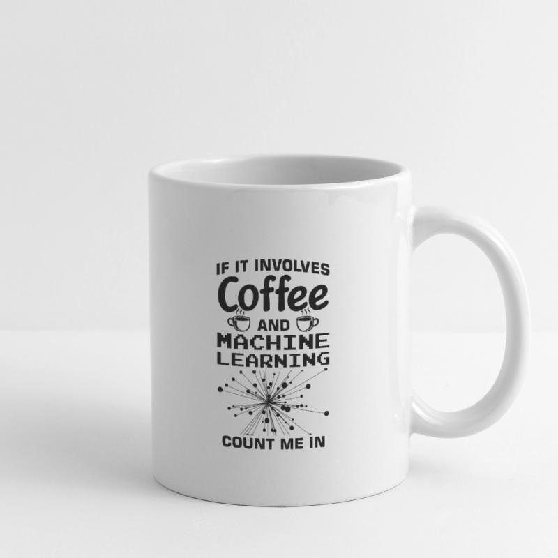 Machine Learning Algorithmen KI Datenanalyst Tasse