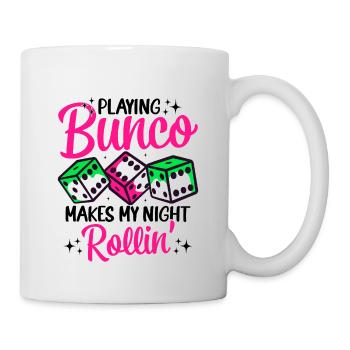 Bunco Squad Bunco Dice Bunco Game Night - Mug - white - Right