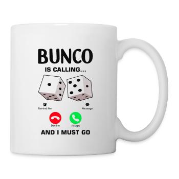 Bunco Squad Bunco Dice Bunco Game Night - Mug - white - Right