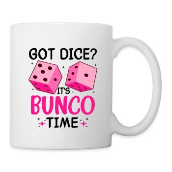Bunco Squad Bunco Dice Bunco Game Night - Mug - white - Right