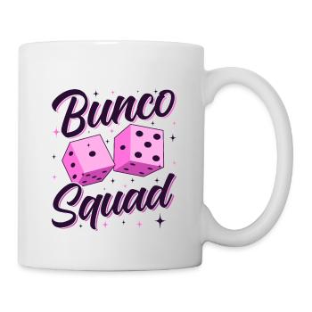 Bunco Squad Bunco Dice Bunco Game Night - Mug - white - Right
