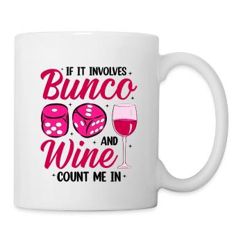 Bunco Squad Bunco Dice Bunco Game Night - Mug - white - Right