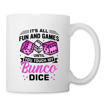 Bunco Squad Bunco Dice Bunco Game Night - Mug - white - Right