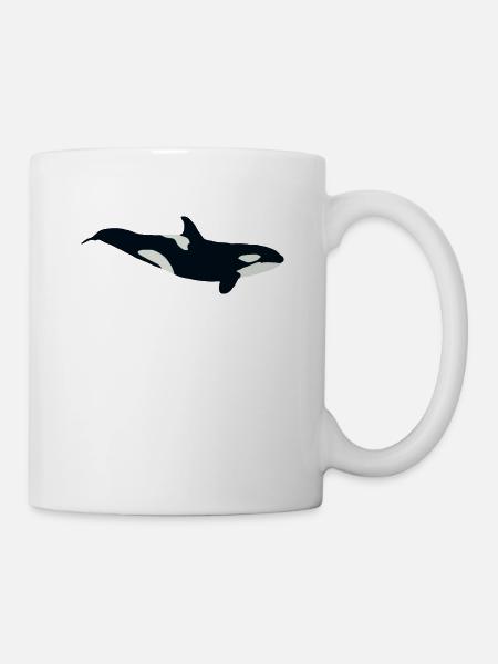 Bébé orque - Mug blanc - blanc