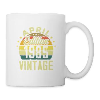 Millésime Avril 1985 - Cadeau Anniversaire 1985 - Mug blanc - blanc - Droite