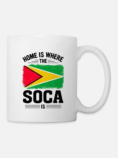 Soca Dance Guyana - Tasse - Weiß