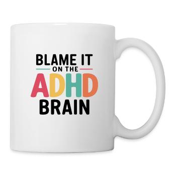 Neurodiversity Neurodiverse Hyperactivity ADHD - Mug - white - Right