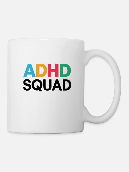 Neurodiversität Neurodivers Hyperaktivität ADHS - Tasse - Weiß