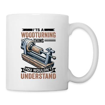 Turner Wood Turning Lathe - Mug - white - Right