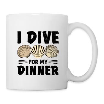 Seashell Shell Collector Scallop - Mug - white - Right