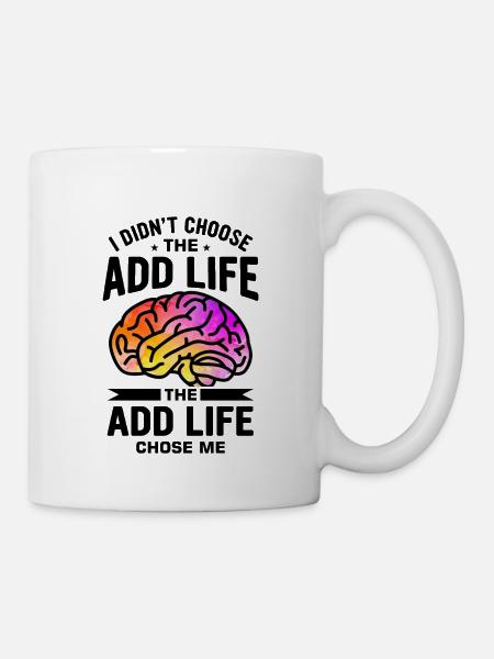 Neurodiversität Neurodivers ADS - Tasse - Weiß