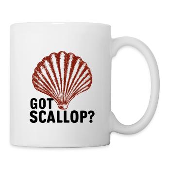 Coquille Saint-Jacques - Mug blanc - blanc - Droite