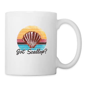 Coquille Saint-Jacques - Mug blanc - blanc - Droite