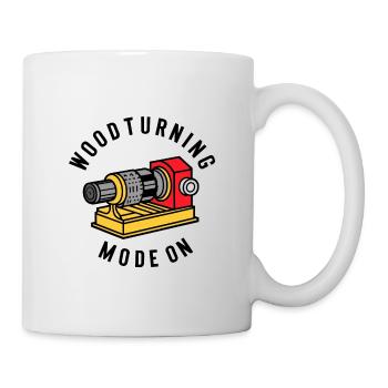 Lathe Wood Turning Lathe - Mug - white - Right