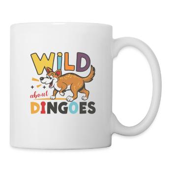 Australischer Dingo - Tasse - Weiß - Rechts