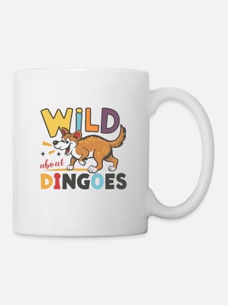Australischer Dingo - Tasse - Weiß